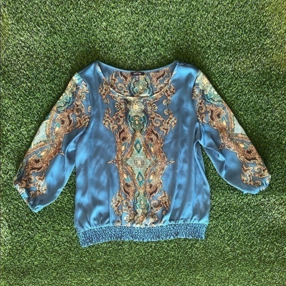 Apt 9 Paisley Blouse